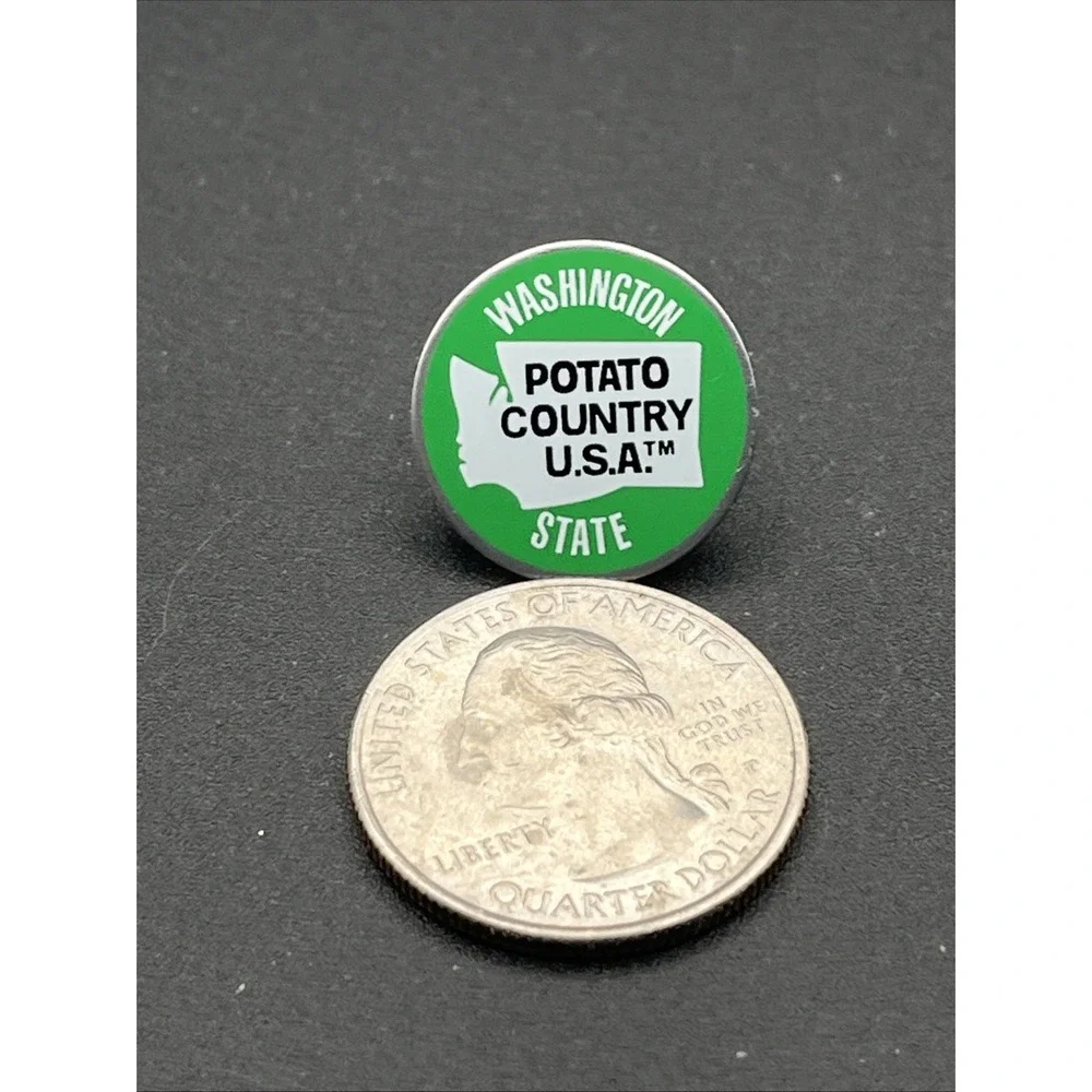 Washington State Potato Country USA Lapel Hat‎ Pin